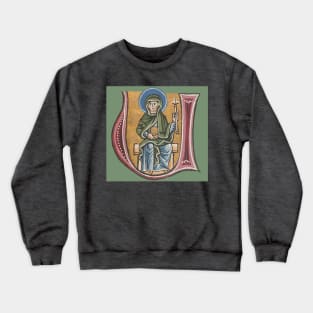 Illuminated Initial U Crewneck Sweatshirt